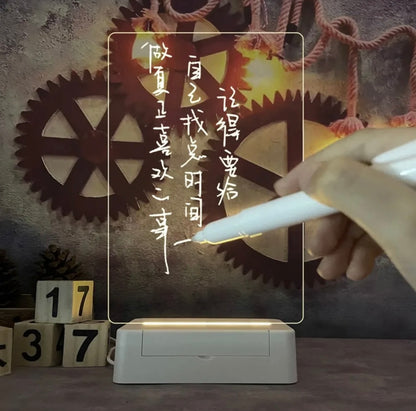 Led Writing Base - Creative Led Night Light