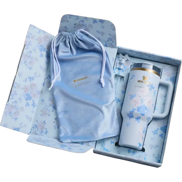 Stanley x LoveShack Fancy Flower Edition Quencher 40oz ( With Gift Box )
