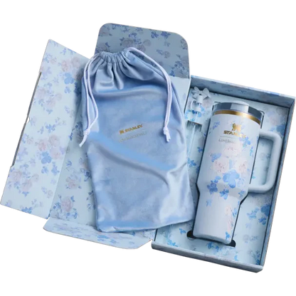Stanley x LoveShack Fancy Flower Edition Quencher 40oz ( With Gift Box )
