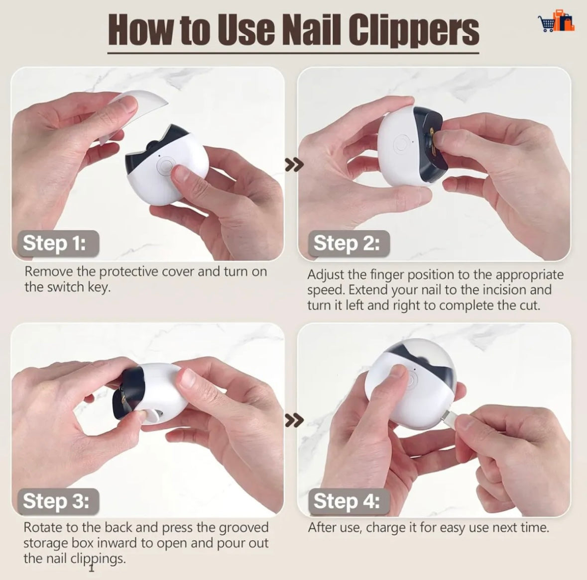 Elitezza Automatic Nail Clipper