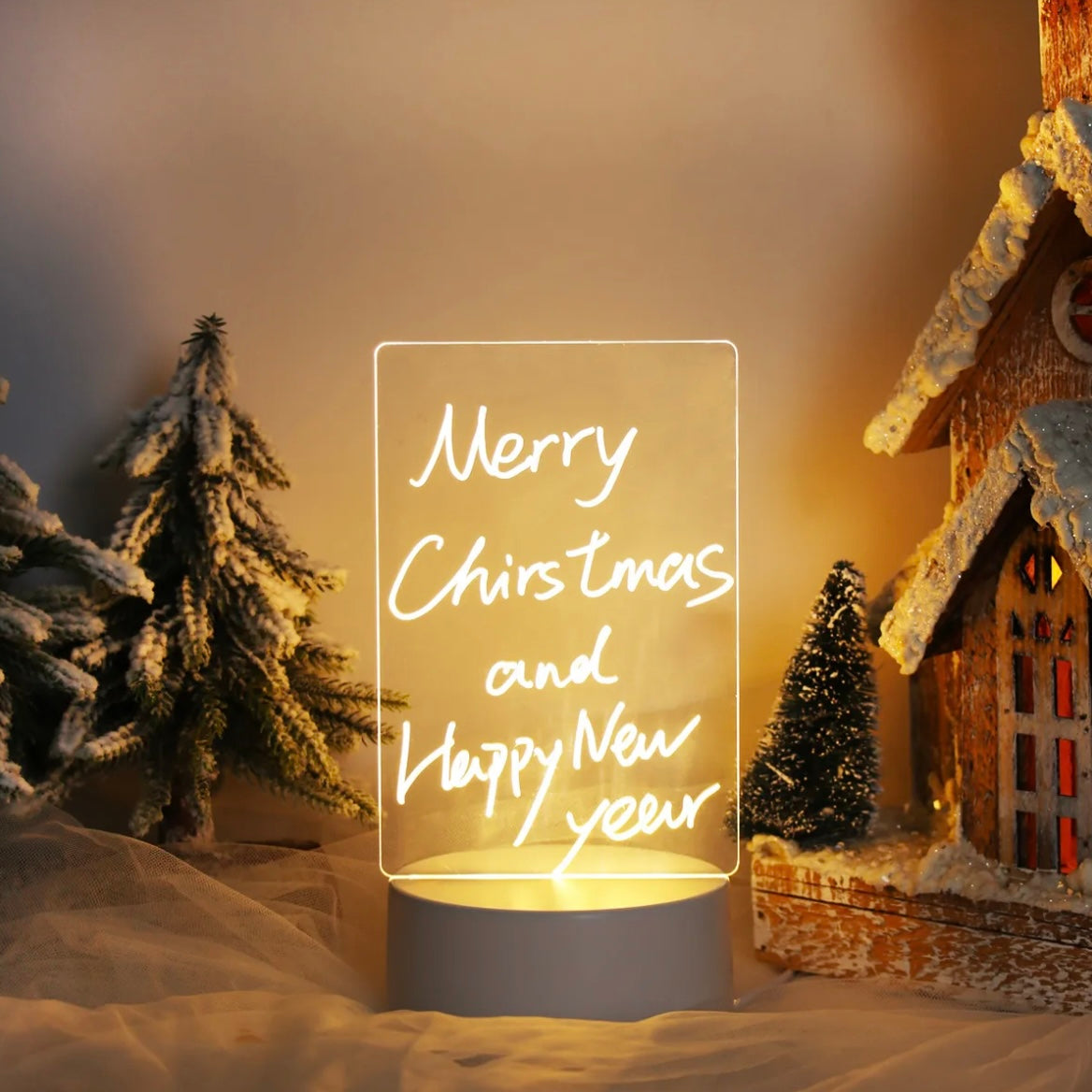 Led Writing Base - Creative Led Night Light